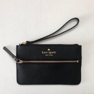 Kate Spade leather wristlet